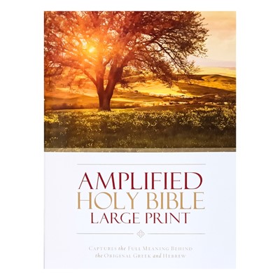 Amplified Holy Bible, Large Print, Hardcover
