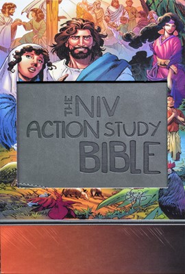 NIV Action Study Bible Premium (Imitation Leather)