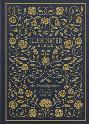 ESV Illuminated Bible Journaling Art Ed Cloth Overboard (Hard Cover)