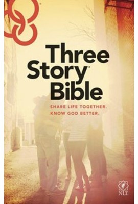 NLT Three Story Bible Hardcover