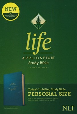 NLT Life Application Study Bible 3rd Edition Personal Size Leatherlike