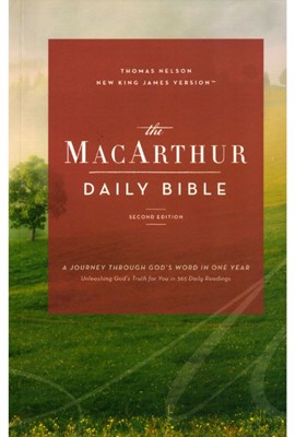 NKJV The MacArthur Daily Bible Second Edition - Softcover