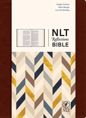 NLT Reflections Bible HC Brn (Hard Cover)