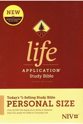 NIV Life Application Study Bible Third Edition Personal Size (Hardcover)