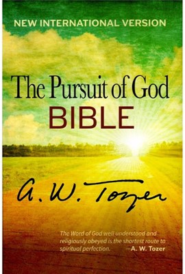 NIV The Pursuit of God Bible - Hardcover