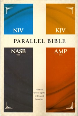 NIV, KJV, NASB, Amplified Parallel Bible (Hardcover)