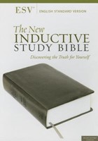 ESV The New Inductive Study Bible - Charcoal Milano Softone (Leather-like)