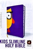 NLT Kids Slimline Bible LL Purple (Imitation Leather)