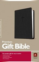NLT Premium Gift Bible - Classic Black (LeatherLike) (Leather-like)