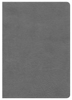 KJV Large Print Compact Ref Bible Black LT (Imitation Leather)