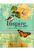 NLT Inspire Large Print Edition Bible (Hard Cover)