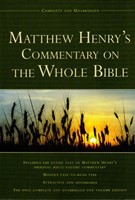 Matthew Henry's Commentary on the Whole Bible (Hard Cover)
