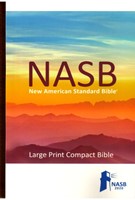 NASB 2020 Large-Print Compact Bible - Brown (Leather-like)