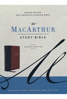 NASB The MacArthur Study Bible Second Edition (Leather-like)
