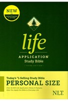 NLT Life Application Third Edition Personal-Size Study Bible Hardcover (Hardcover)