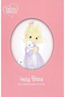 NKJV Precious Moments Small Hands Bible - Pink (Hardcover) (Hardcover)