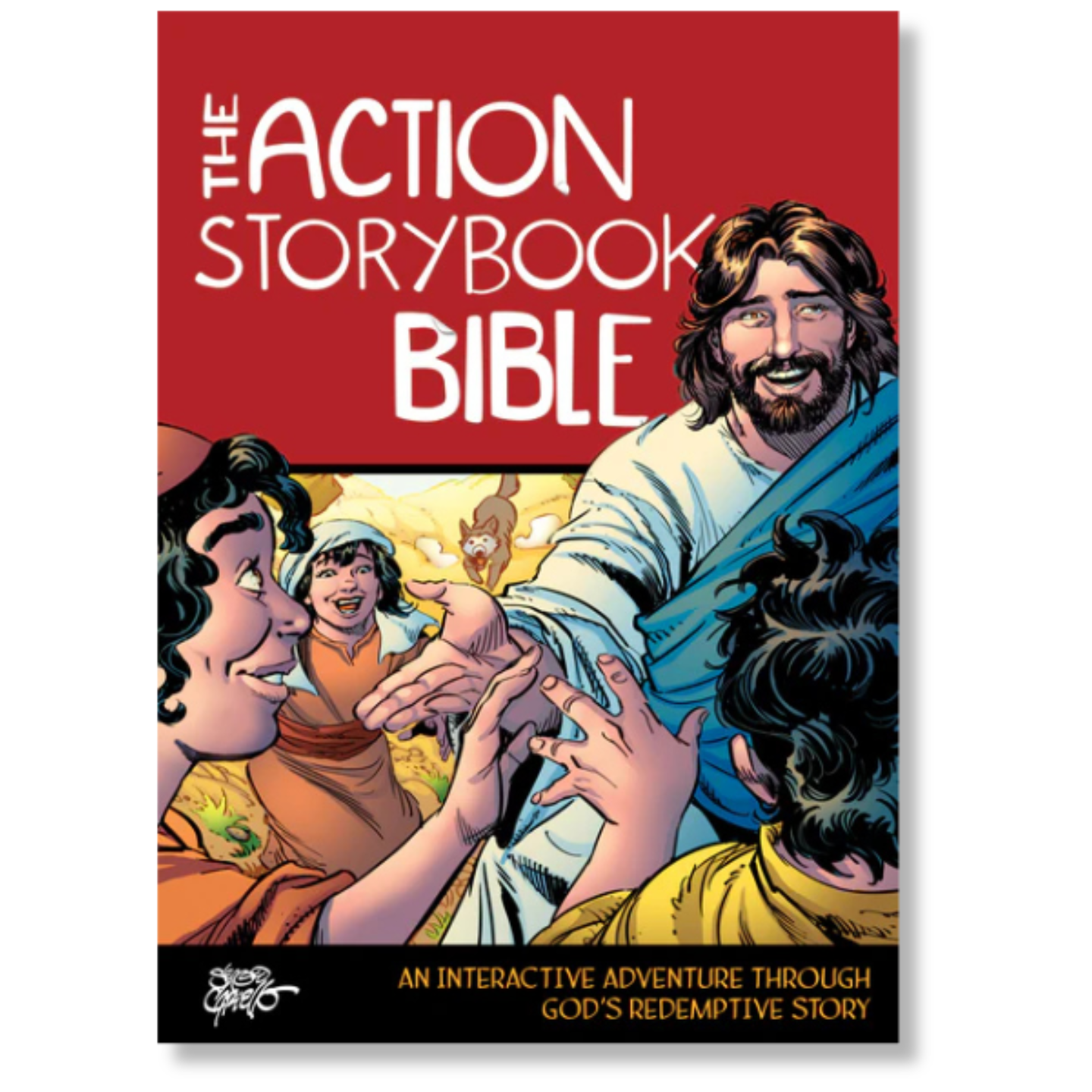 The Action StoryBook Bible: An Interactive Adventure through God’s Redemptive Story