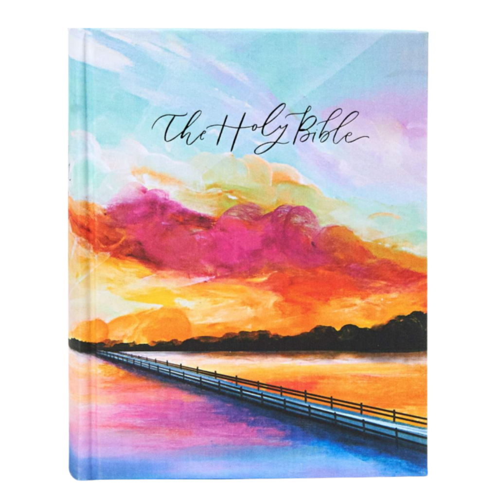 CSB Notetaking Bible, Hosanna Revival Edition, Lake Cloth Over Board
