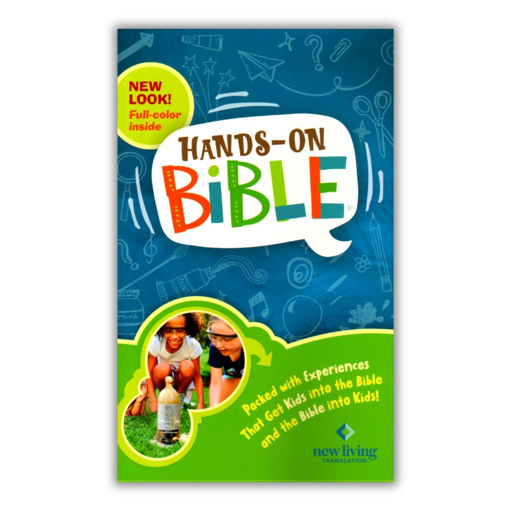 NLT, Hands-On Bible - Full Color, Softcover