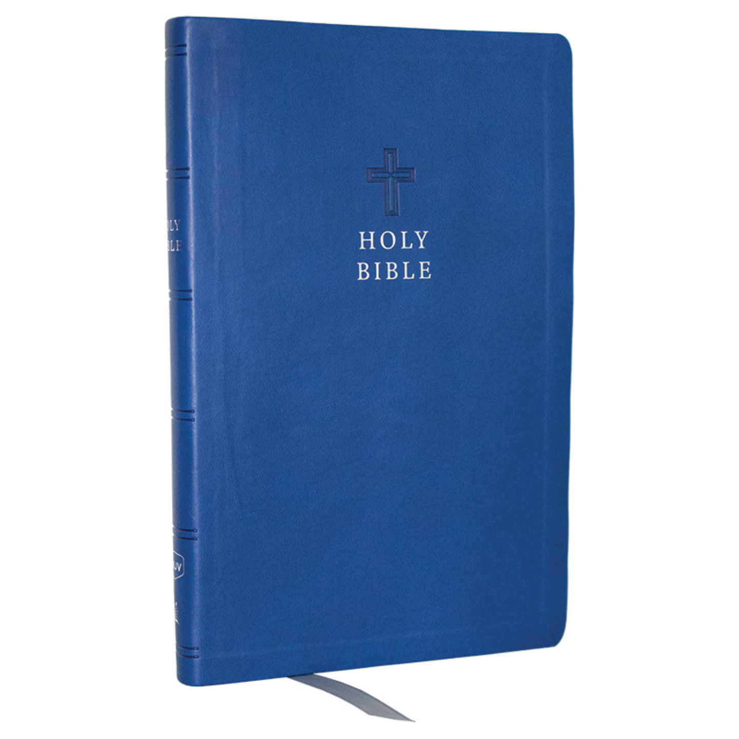 NKJV Ultra Thinline Bible, Blue Leathersoft
