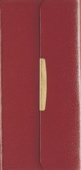 NKJV Checkbook Bible - Burgundy