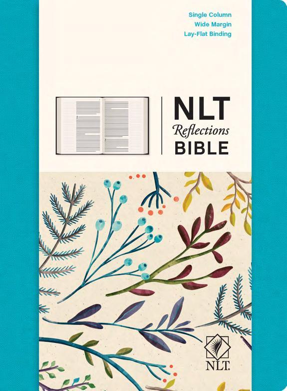 NLT Reflections Bible HC Teal