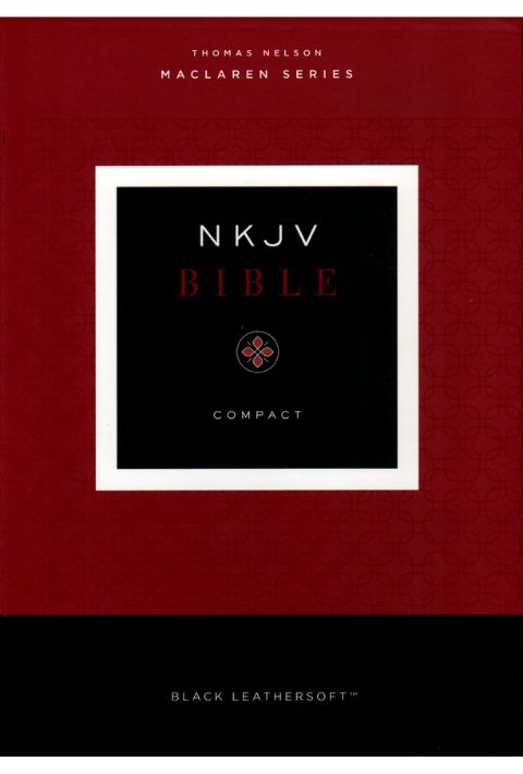 NKJV Compact Maclaren Series Bible - Black