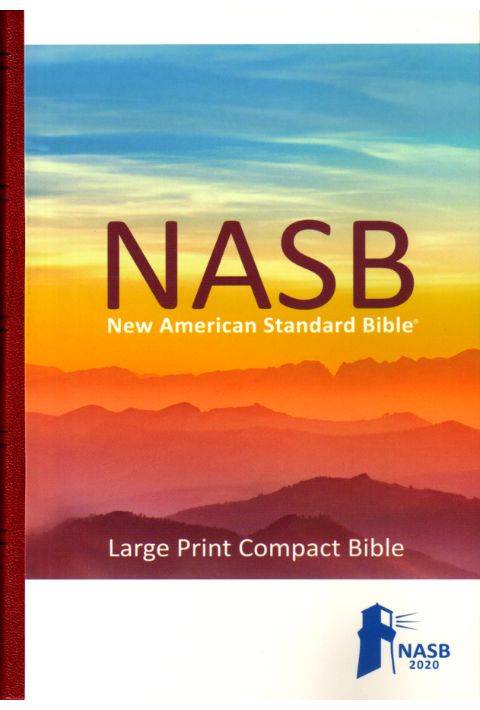 NASB 2020 Large-Print Compact Bible - Red