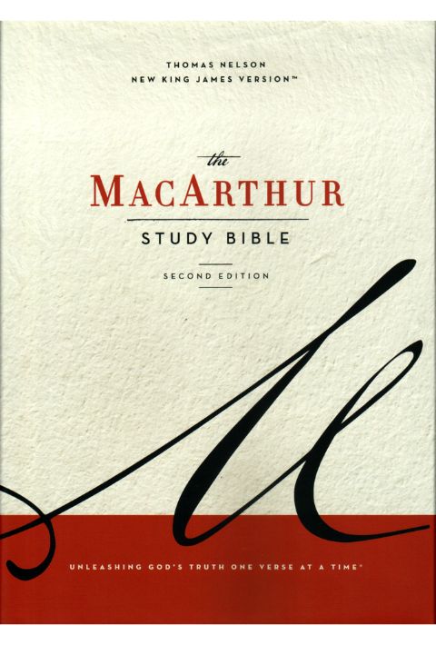 NKJV The MacArthur Study Bible Second Edition
