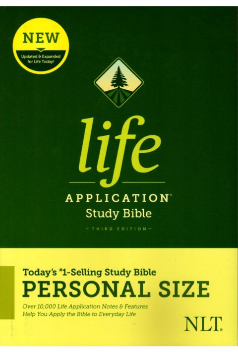 NLT Life Application Third Edition Personal-Size Study Bible Hardcover