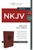 NKJV Deluxe Gift Bible - Burgundy Leathersoft